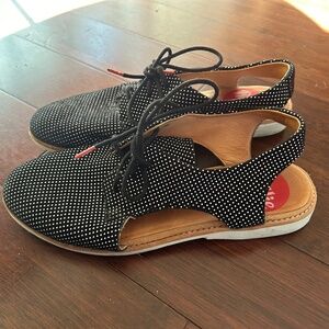 Rollie "black dream"  slingback   US 7